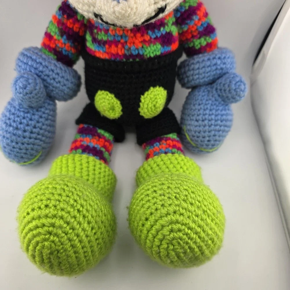 Hand Crocheted Mickey‎ Mouse Multicolor 18